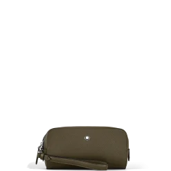 Trousse da Toilette Piccola in Pelle Sartorial