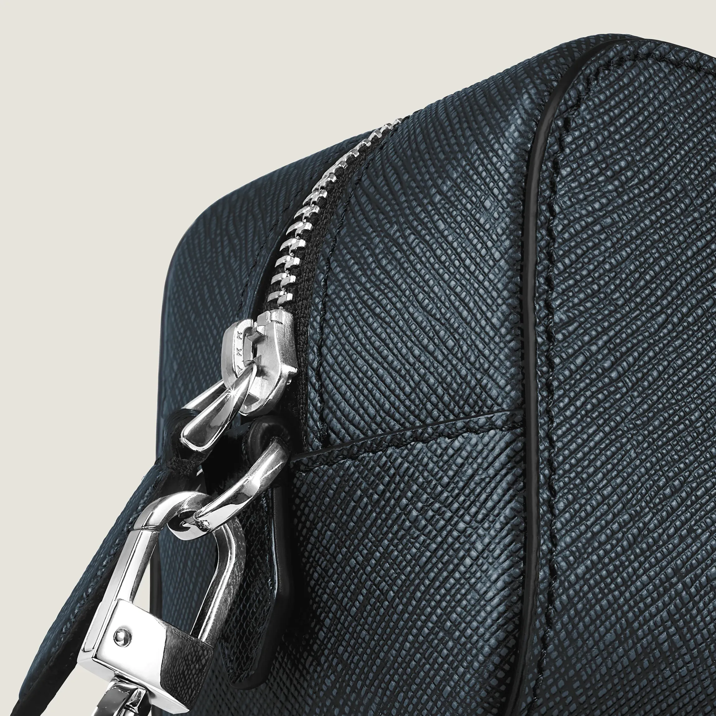 Trousse da Toilette Piccola in Pelle Sartorial