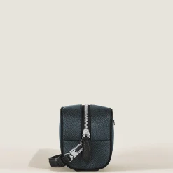 Trousse da Toilette Piccola in Pelle Sartorial
