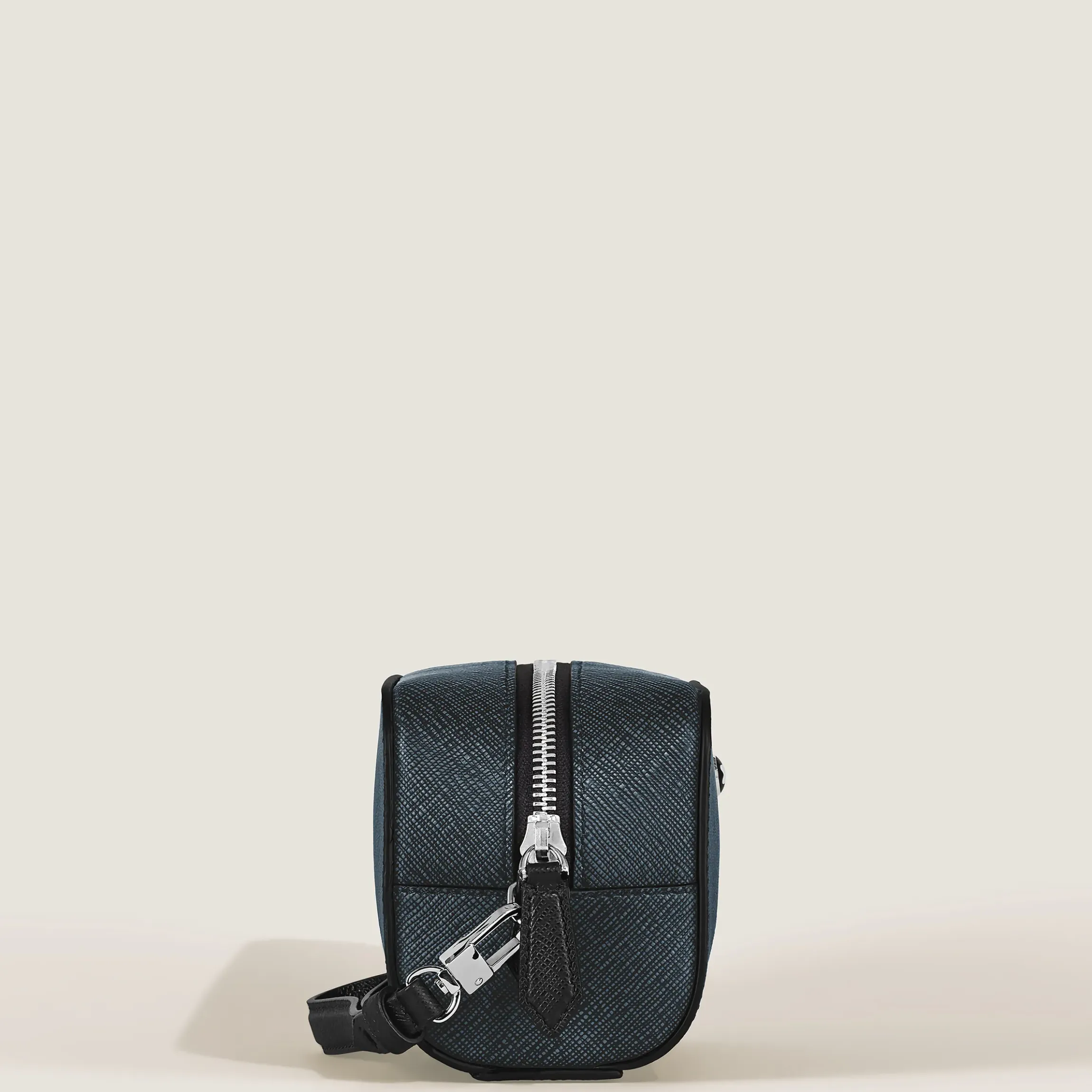 Trousse da Toilette Piccola in Pelle Sartorial