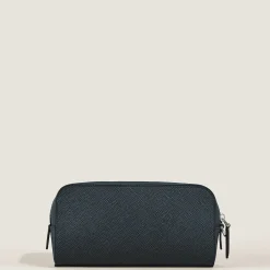 Trousse da Toilette Piccola in Pelle Sartorial